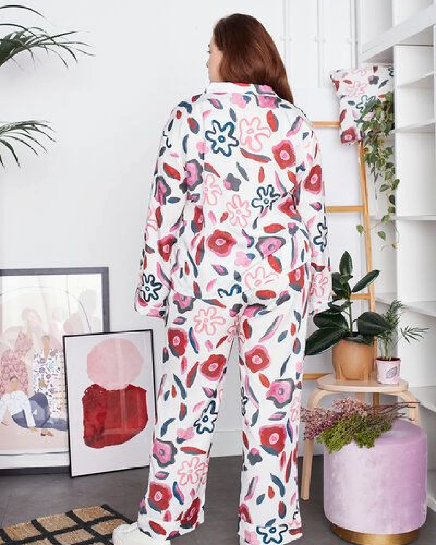 SABINNA Alma Floral Pyjamas SET – Ansicht 3