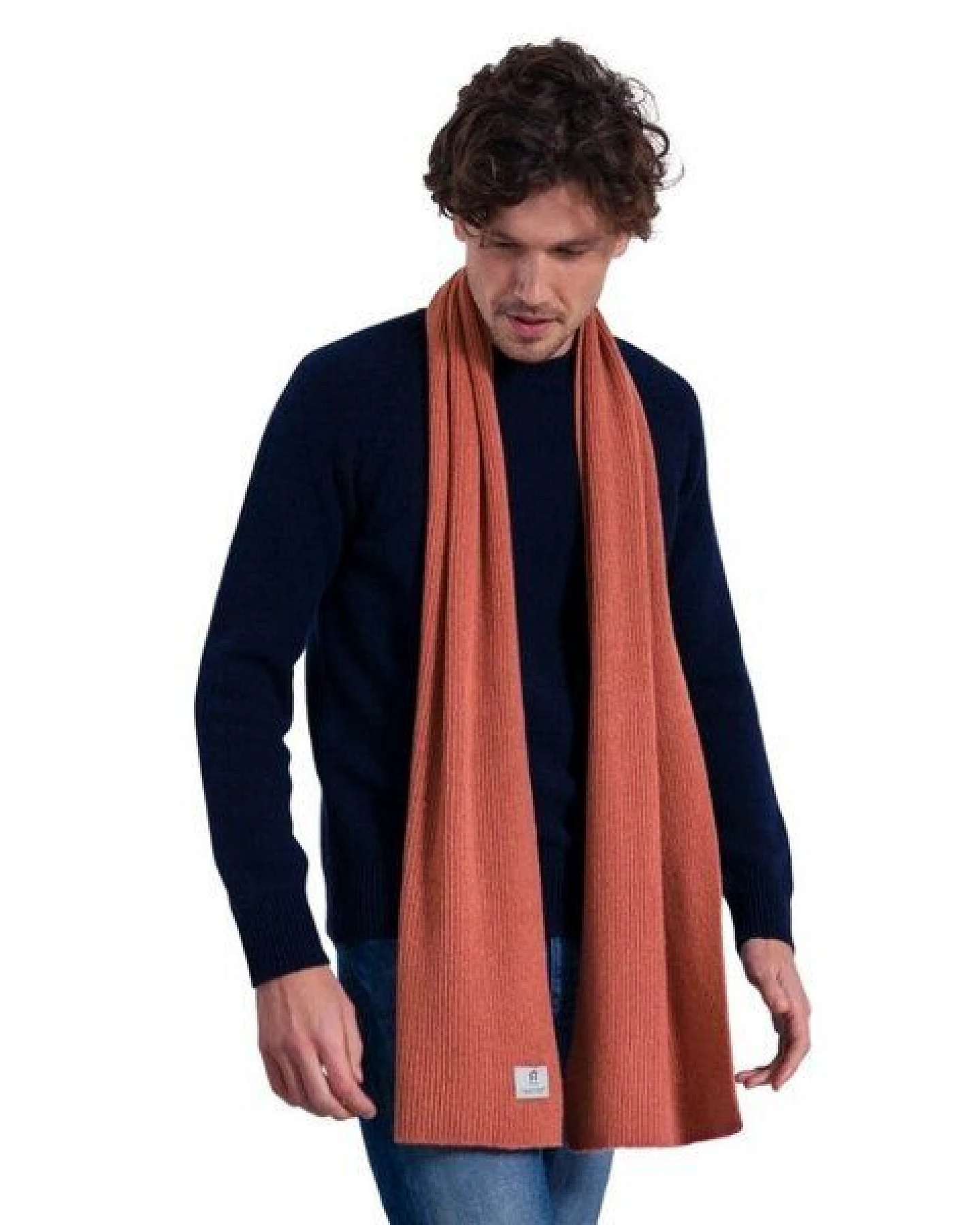 Rifò - Circular Fashion Made in Italy Schal Federico aus recycelter Kaschmirwolle – Ansicht 3