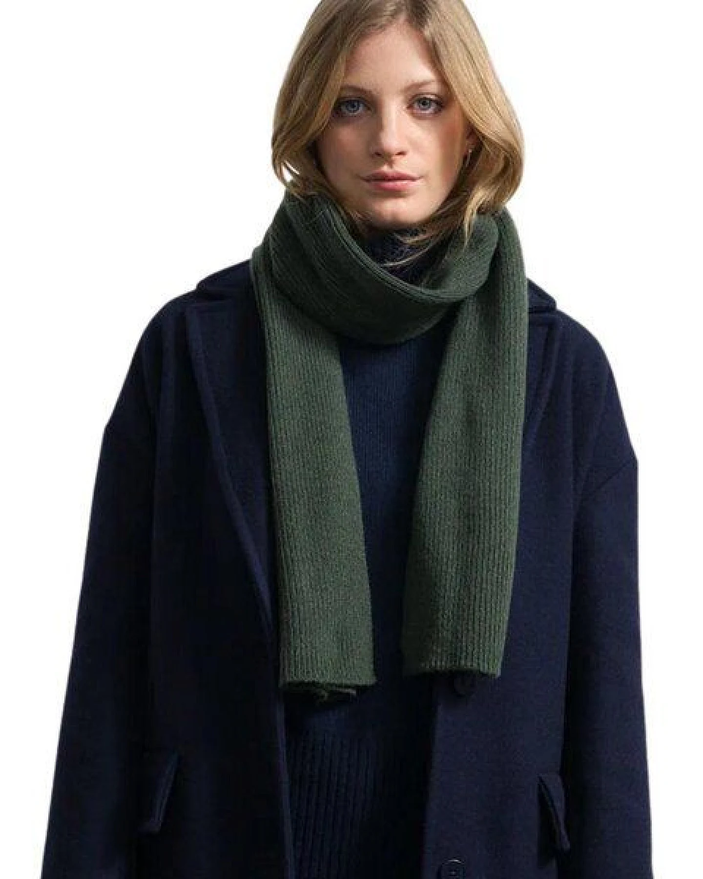 Rifò - Circular Fashion Made in Italy Schal Federico aus recycelter Kaschmirwolle – Ansicht 2