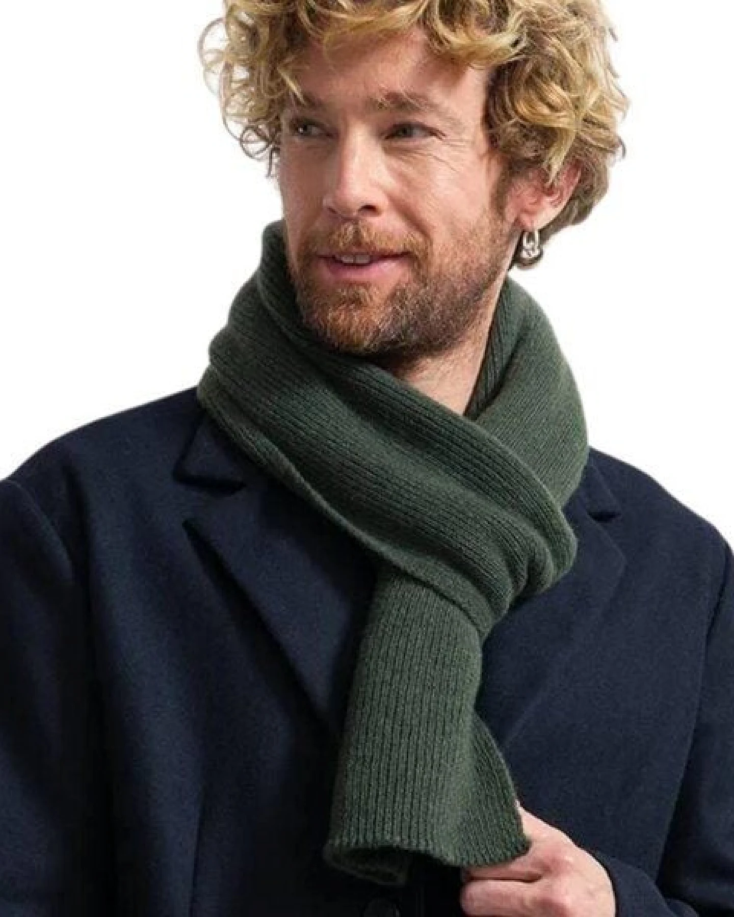Rifò - Circular Fashion Made in Italy Schal Federico aus recycelter Kaschmirwolle – Ansicht 4