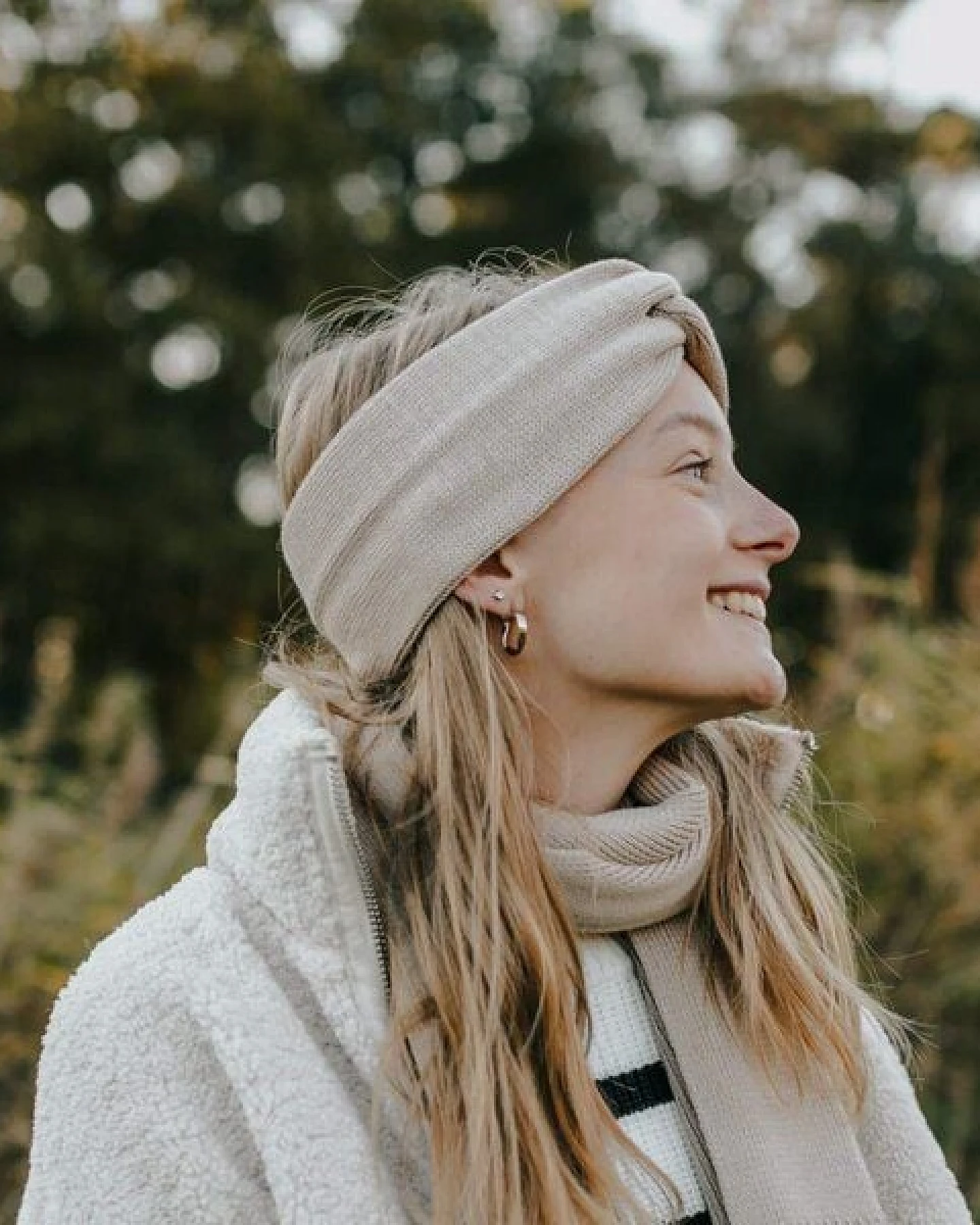NORDLICHT Stirnband aus 100% Baumwolle LENE – Ansicht 4