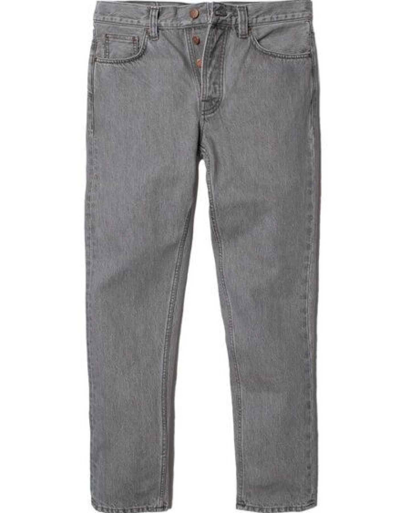Nudie Jeans Jeans - Steady Eddie II - aus einem Bio-Baumwolle/Elastan Mix – Ansicht 2
