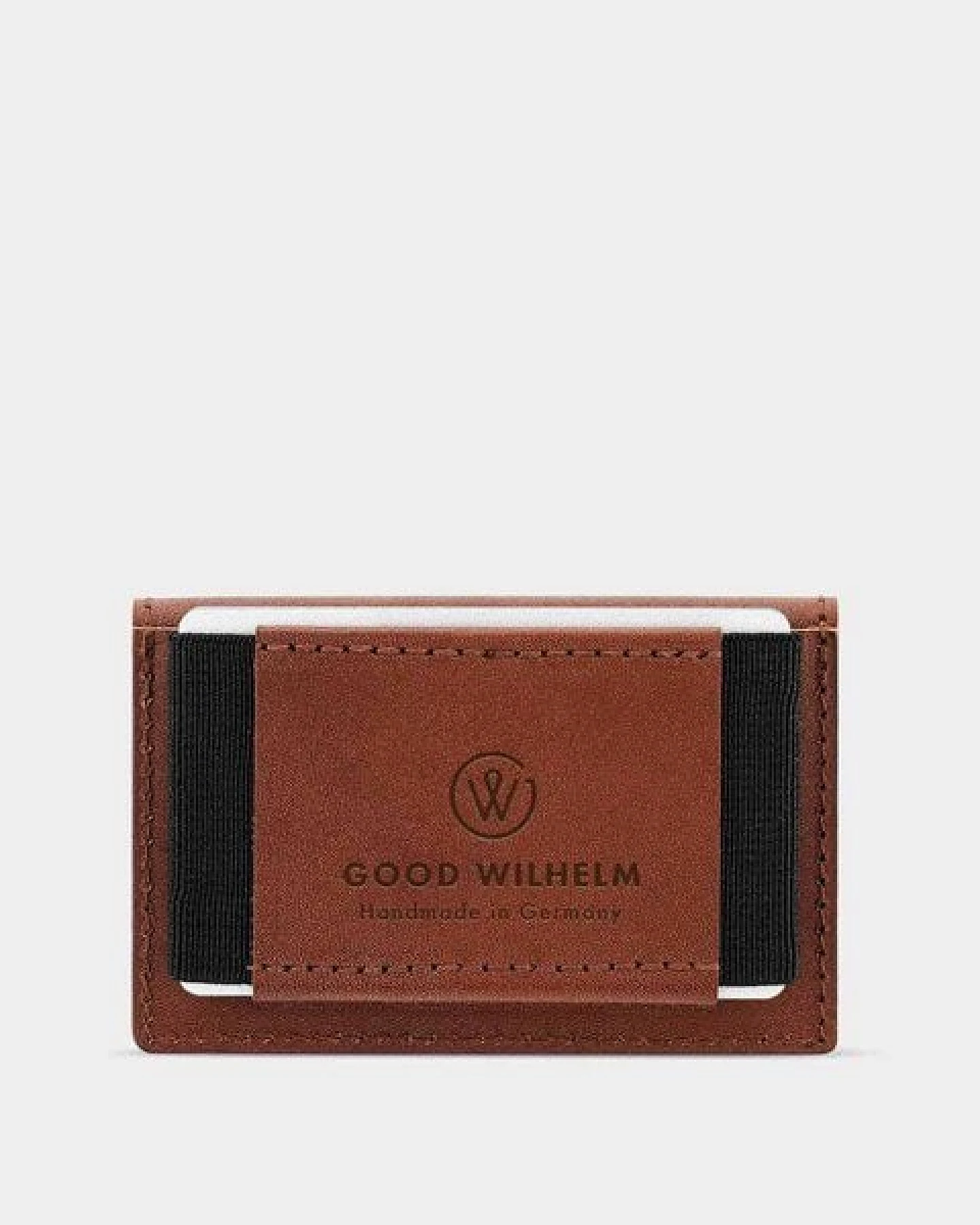 GOOD WILHELM Mini Geldbörse OTTO mit Münzfach aus vegetabil gegerbtem Vachetta Leder – Ansicht 4