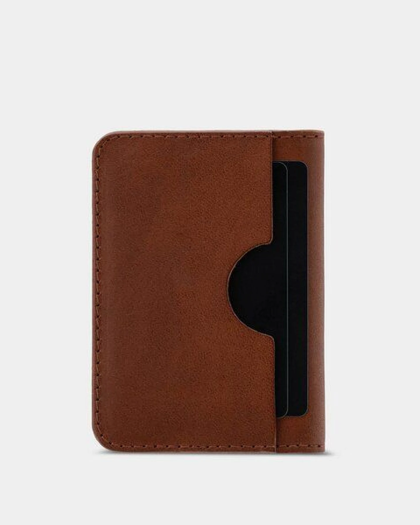 GOOD WILHELM Klassische Bi-fold Geldbörse mit RFID Schutz - Vachetta Leder - Made in Germany – Ansicht 3