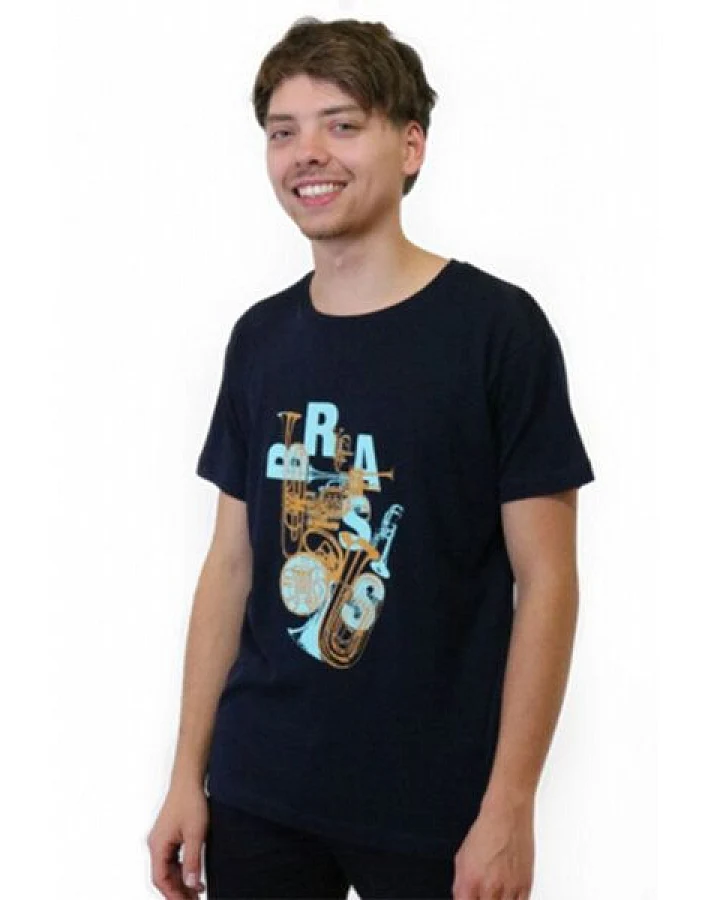 Spangeltangel T-Shirt Brass, Bio-Baumwolle, Herren, Blasinstrumente
