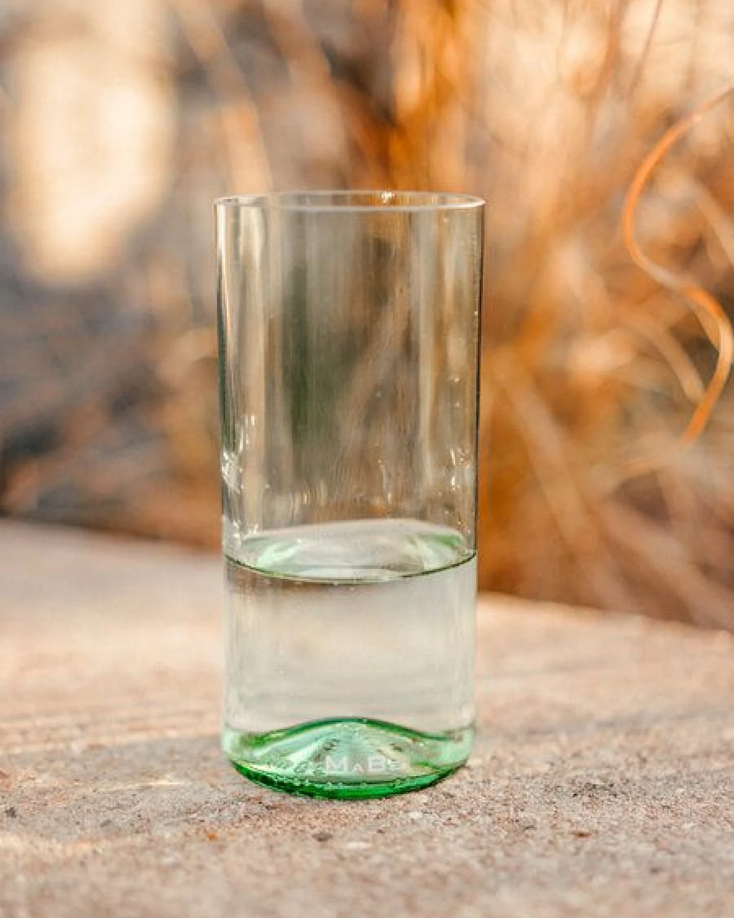 MaBe Glas 700ml - für den großen Durst - UPCYCLING – Ansicht 2