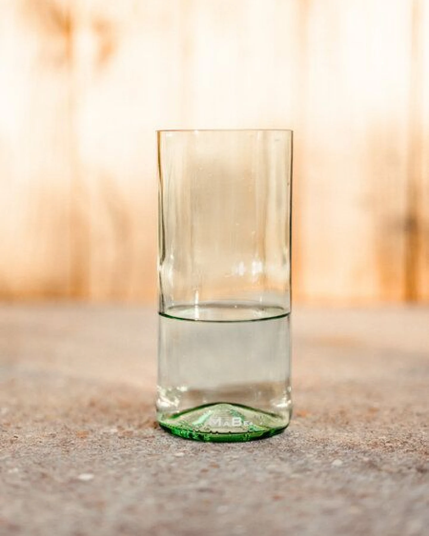 MaBe Glas 700ml - für den großen Durst - UPCYCLING – Ansicht 3