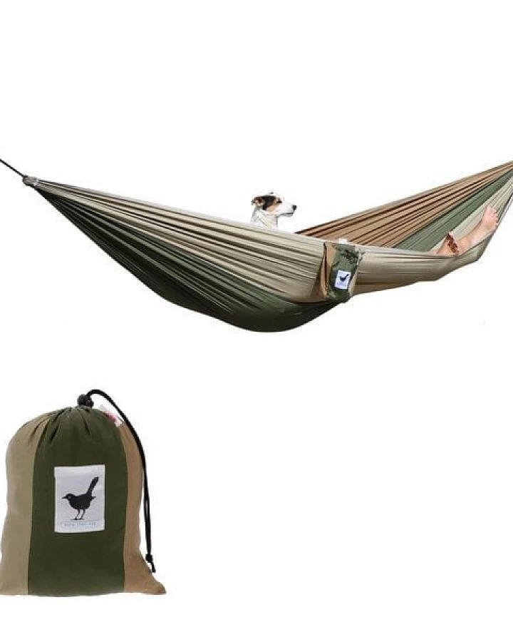 MoreThanHip single Reise-Hängematte Camouflage