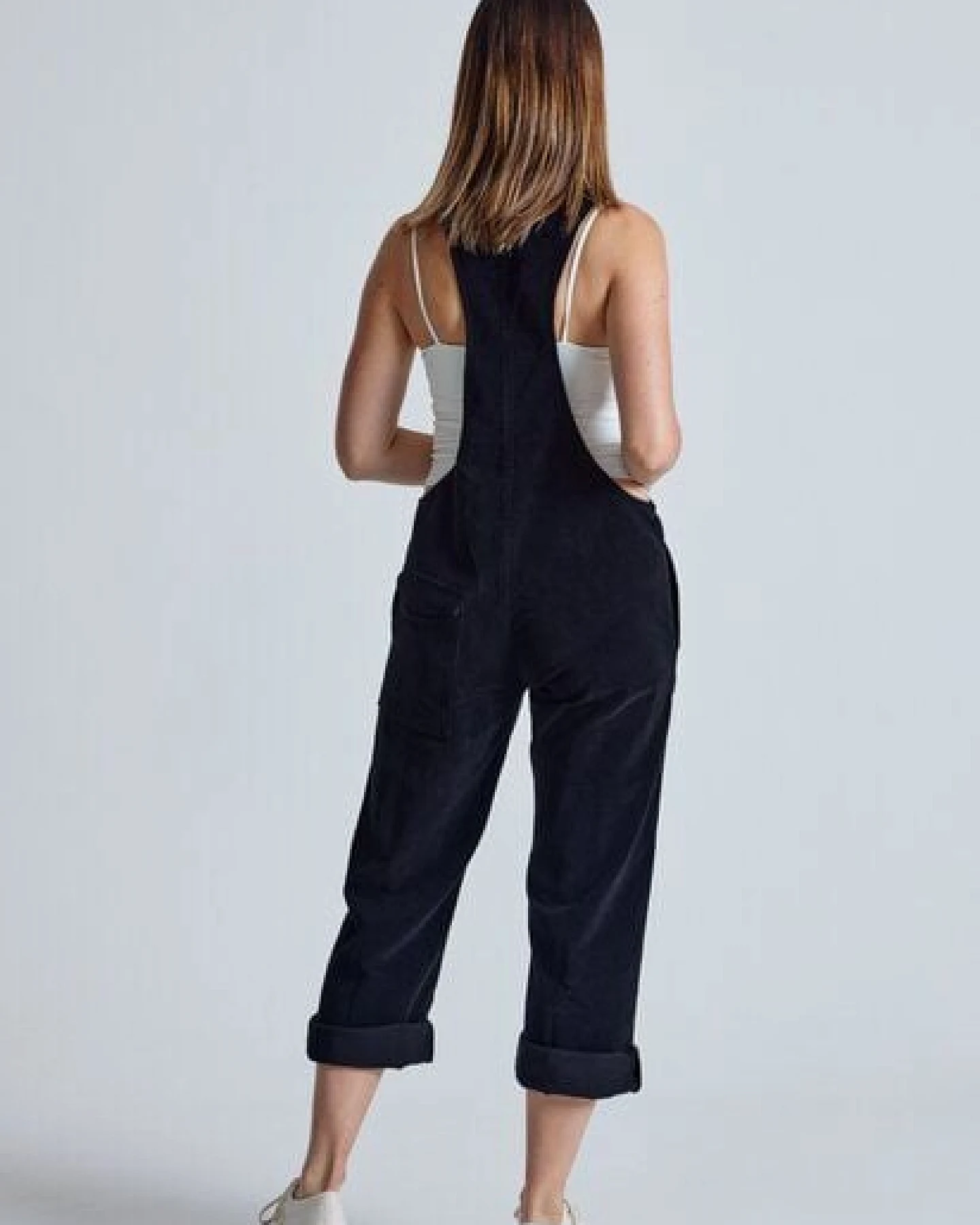 Flax and Loom Cord Latzhose Mary Lou – Ansicht 2