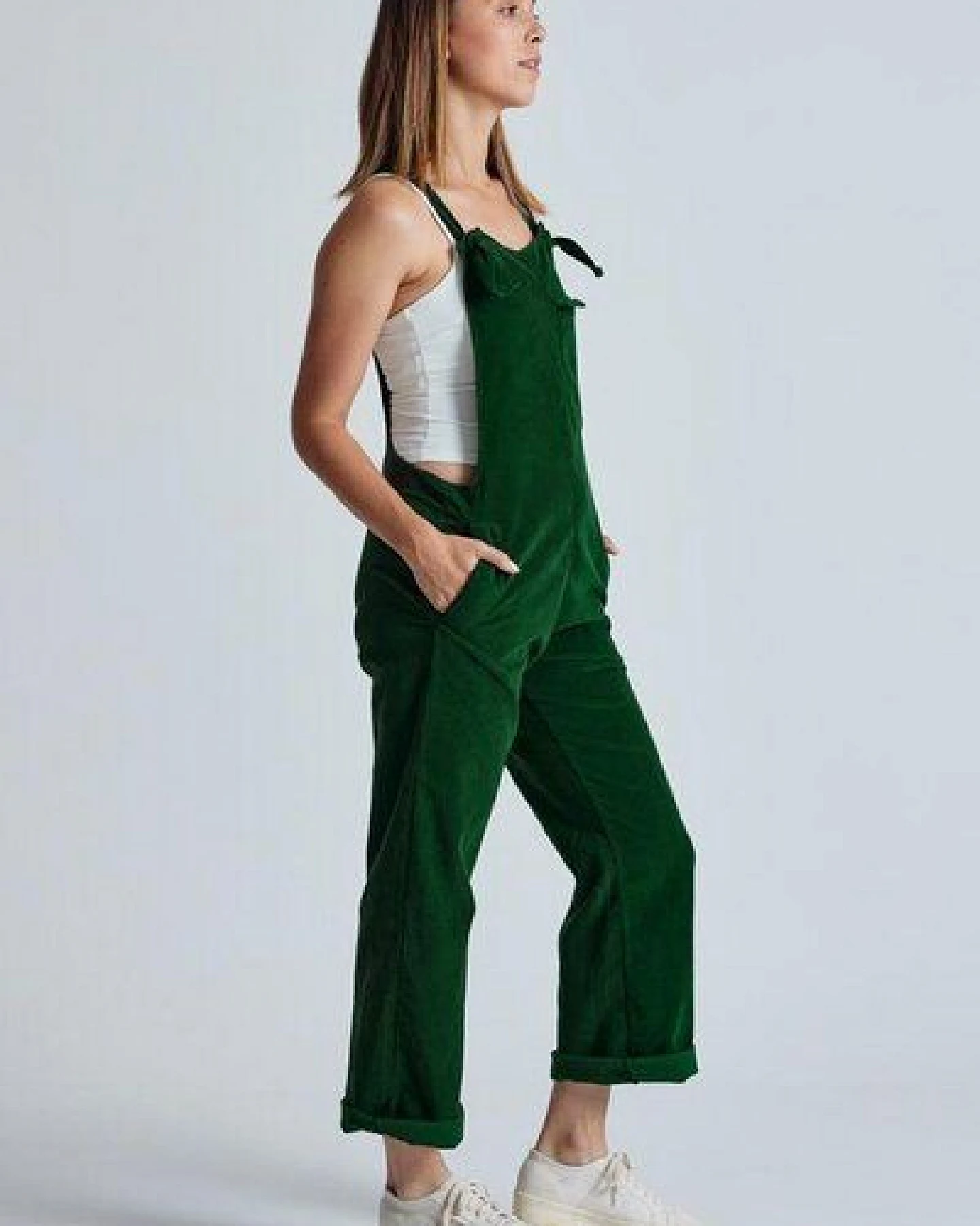 Flax and Loom Cord Latzhose Mary Lou – Ansicht 3