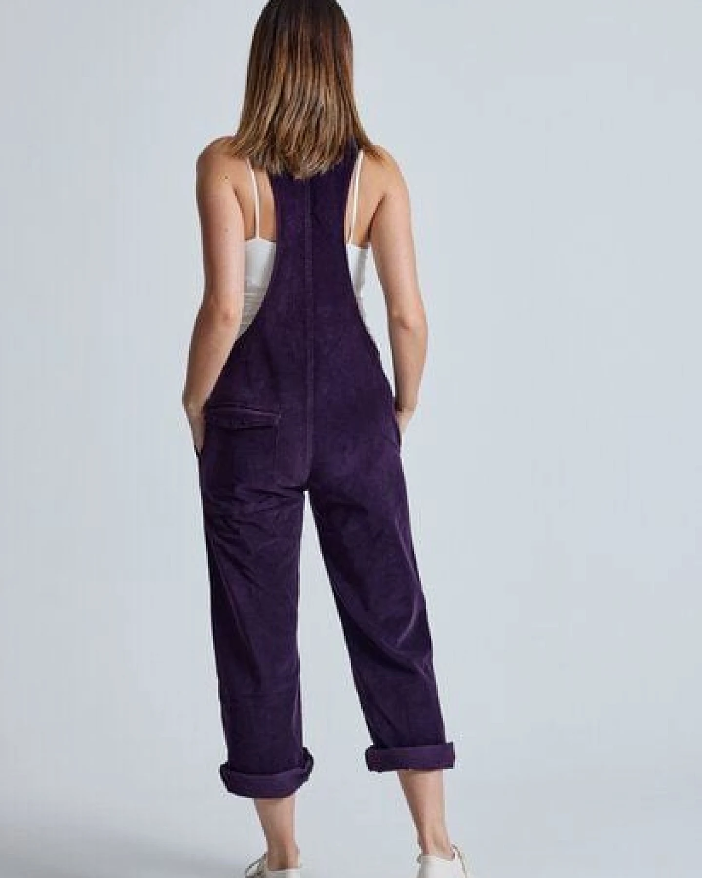 Flax and Loom Cord Latzhose Mary Lou – Ansicht 4