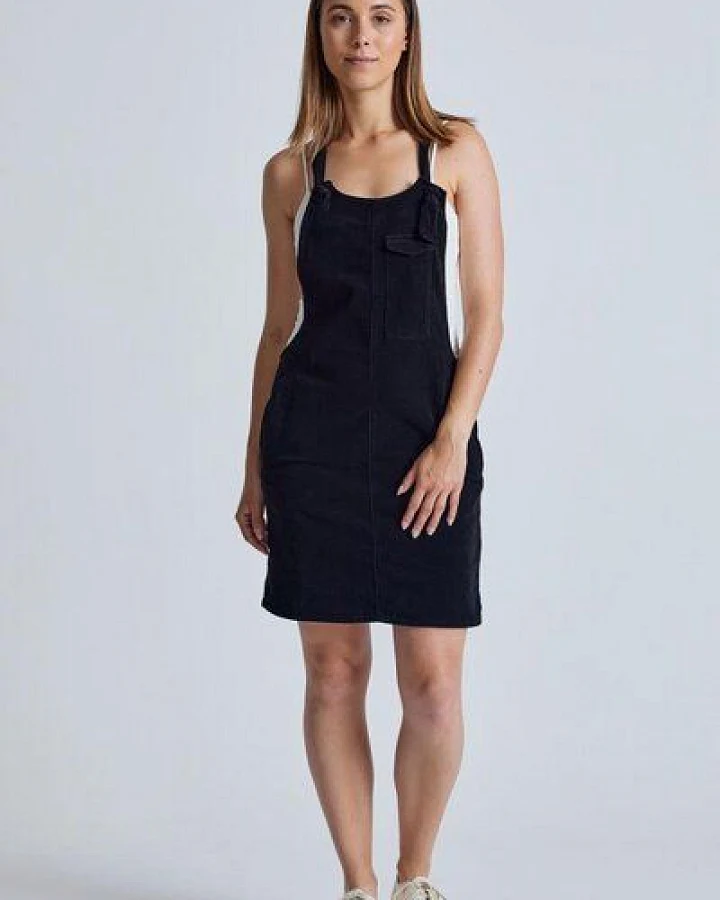 Produktseite: Flax and Loom Cord Latzkleid Peggy