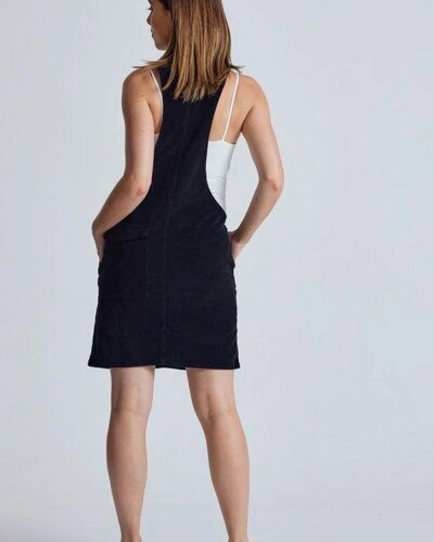 Flax and Loom Cord Latzkleid Peggy – Ansicht 4