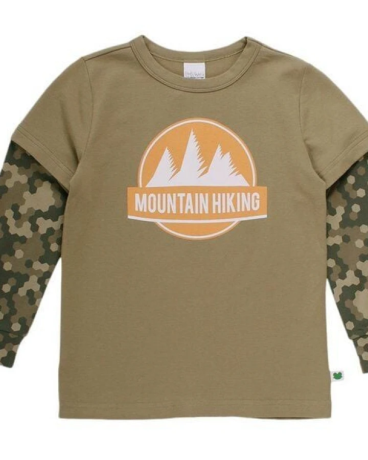 Fred's World by Green Cotton "Green Cotton" T-Shirt "Mountain"