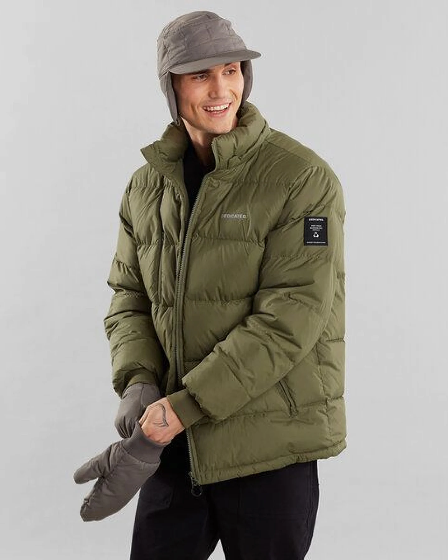 DEDICATED Wasserdichte Pufferjacke aus recyceltem Polyester - Dundret – Ansicht 2