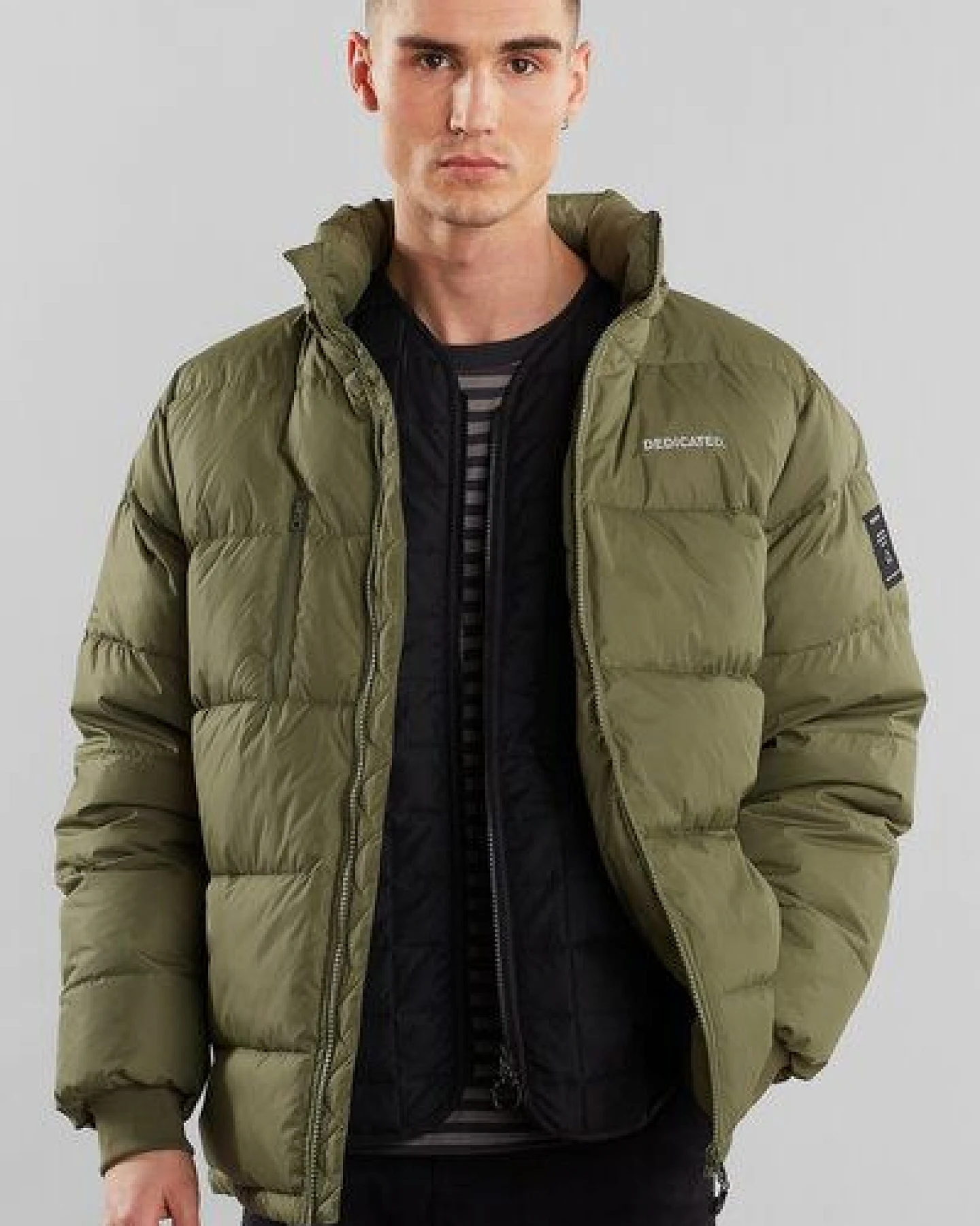 DEDICATED Wasserdichte Pufferjacke aus recyceltem Polyester - Dundret – Ansicht 3