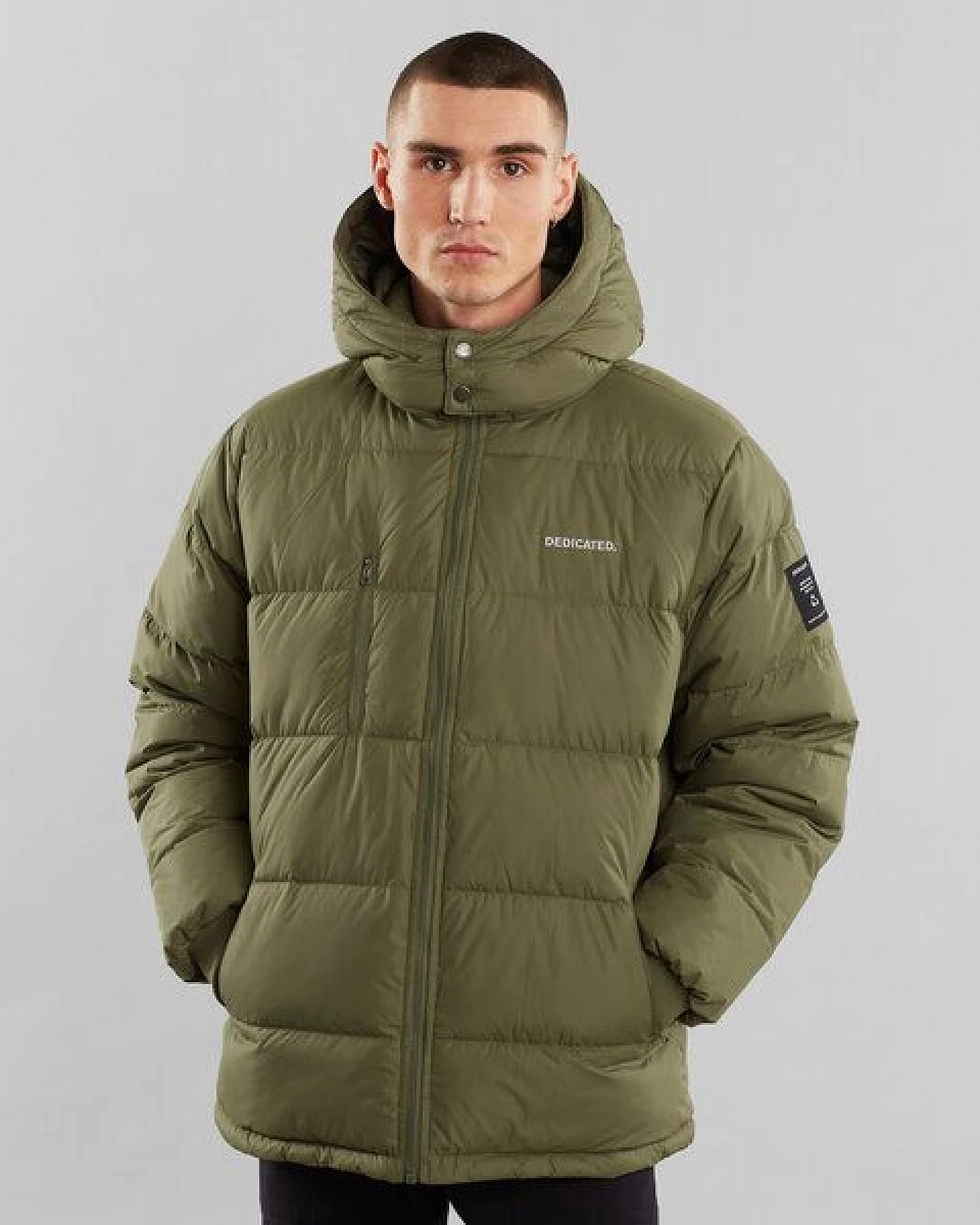 DEDICATED Wasserdichte Pufferjacke aus recyceltem Polyester - Dundret – Ansicht 4