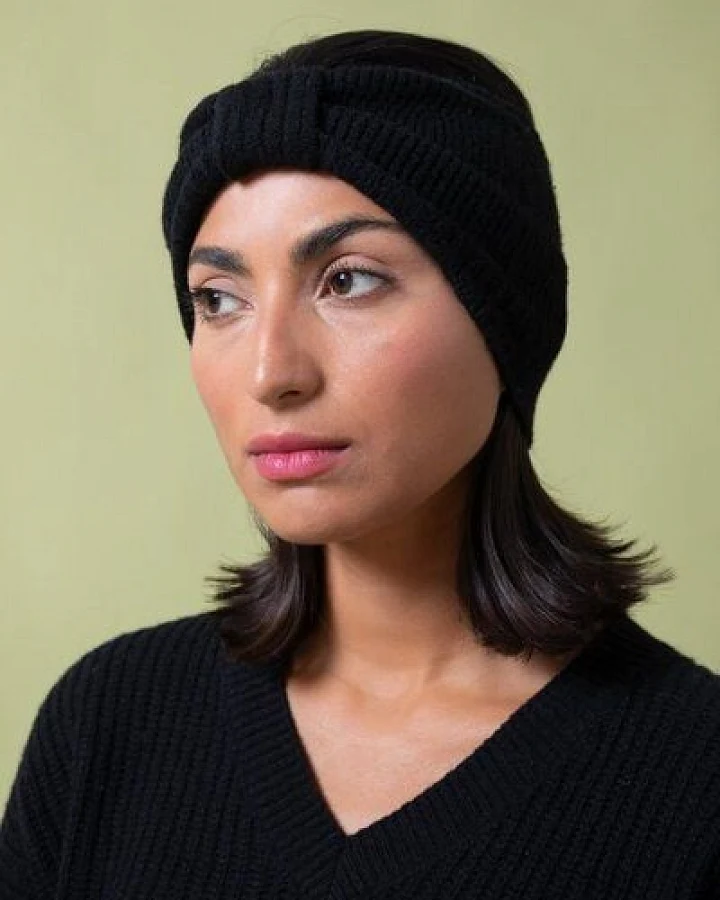 Rifò - Circular Fashion Made in Italy Stirnband Amelia aus recycelter Kaschmirwolle