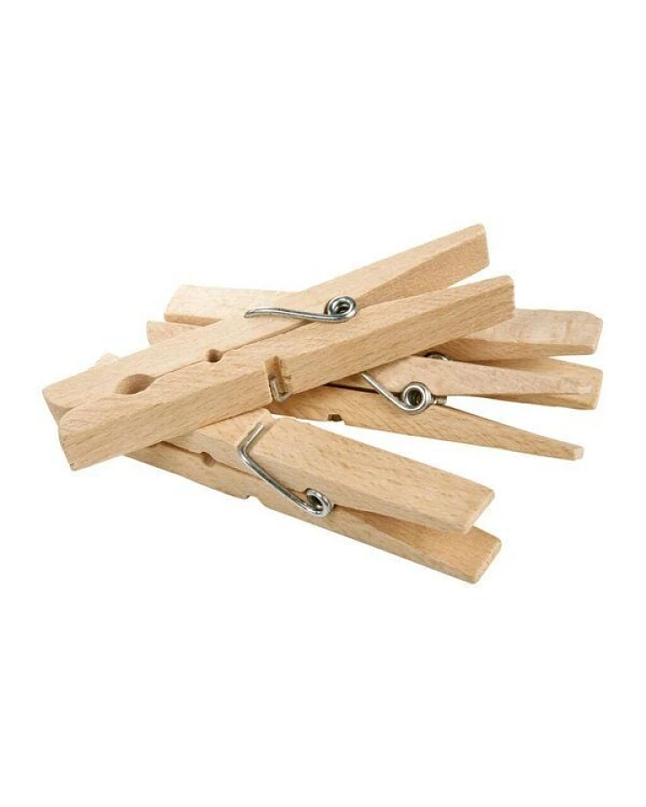 Bürstenhaus Redecker Redecker Holzwäscheklammern Jumbo gewachstes Buchenholz 9 cm