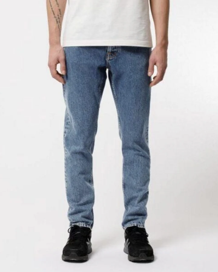 Nudie Jeans Steady Eddie II - Friendly Blue