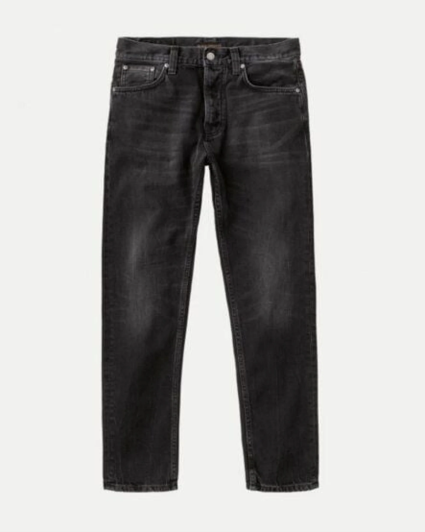 Nudie Jeans Steady Eddie II - Black Change – Ansicht 4