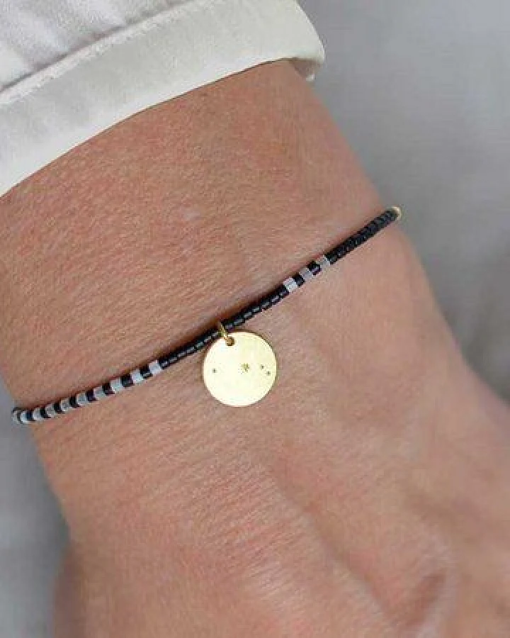 renna deluxe Sternzeichen Armband Gold