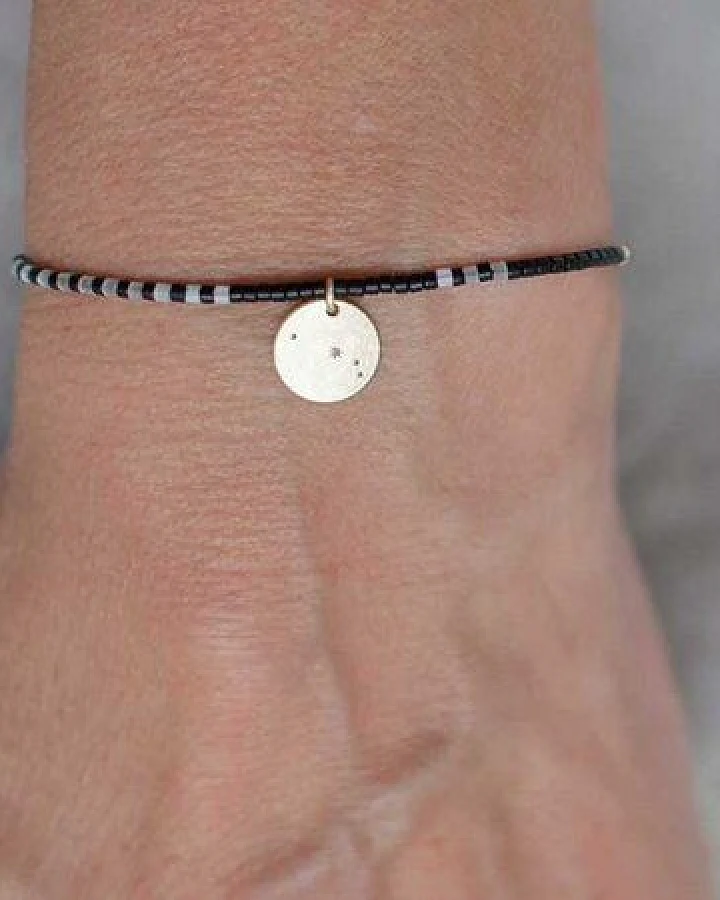 renna deluxe Sternzeichen Armband Silber