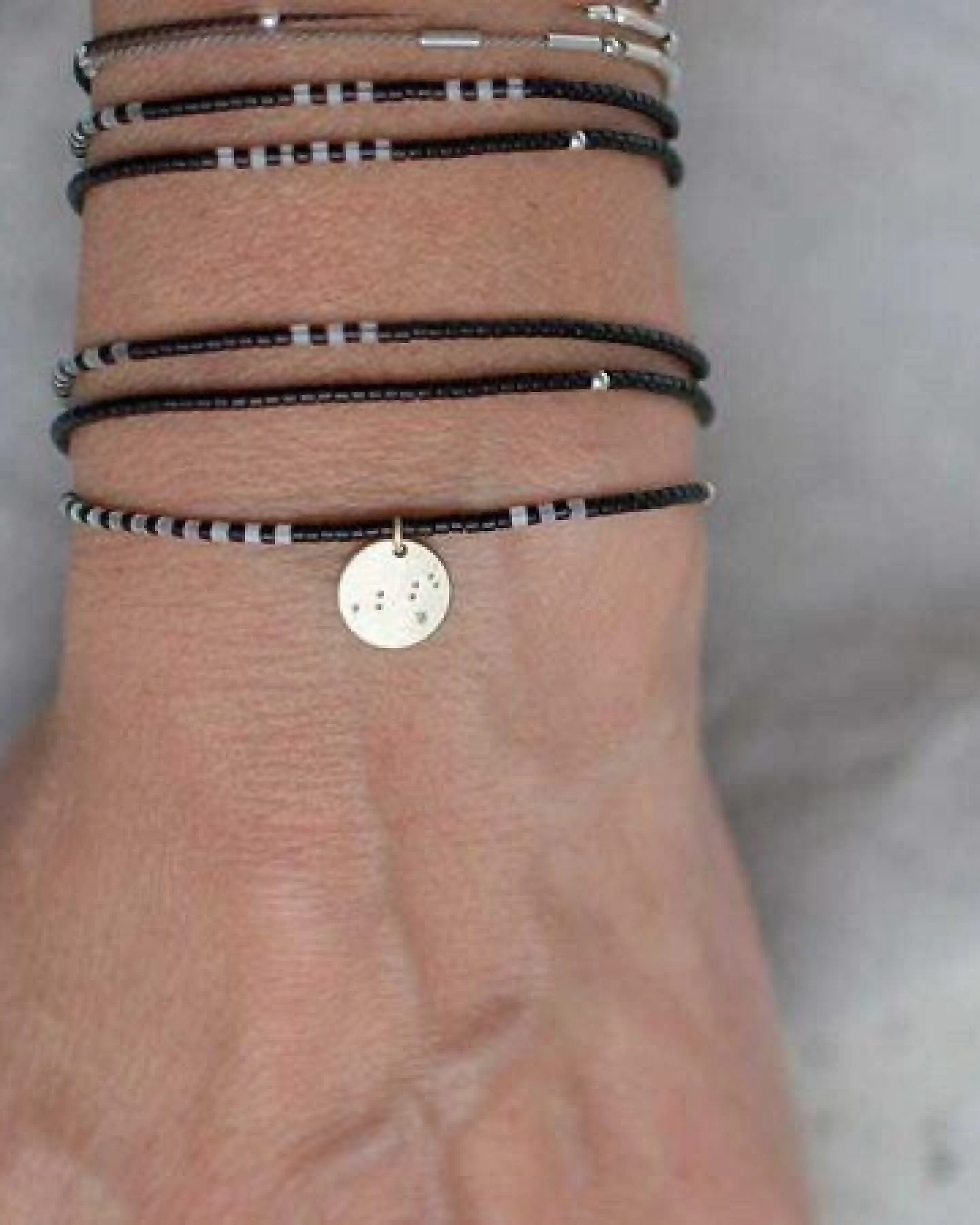 renna deluxe Sternzeichen Armband Silber – Ansicht 4