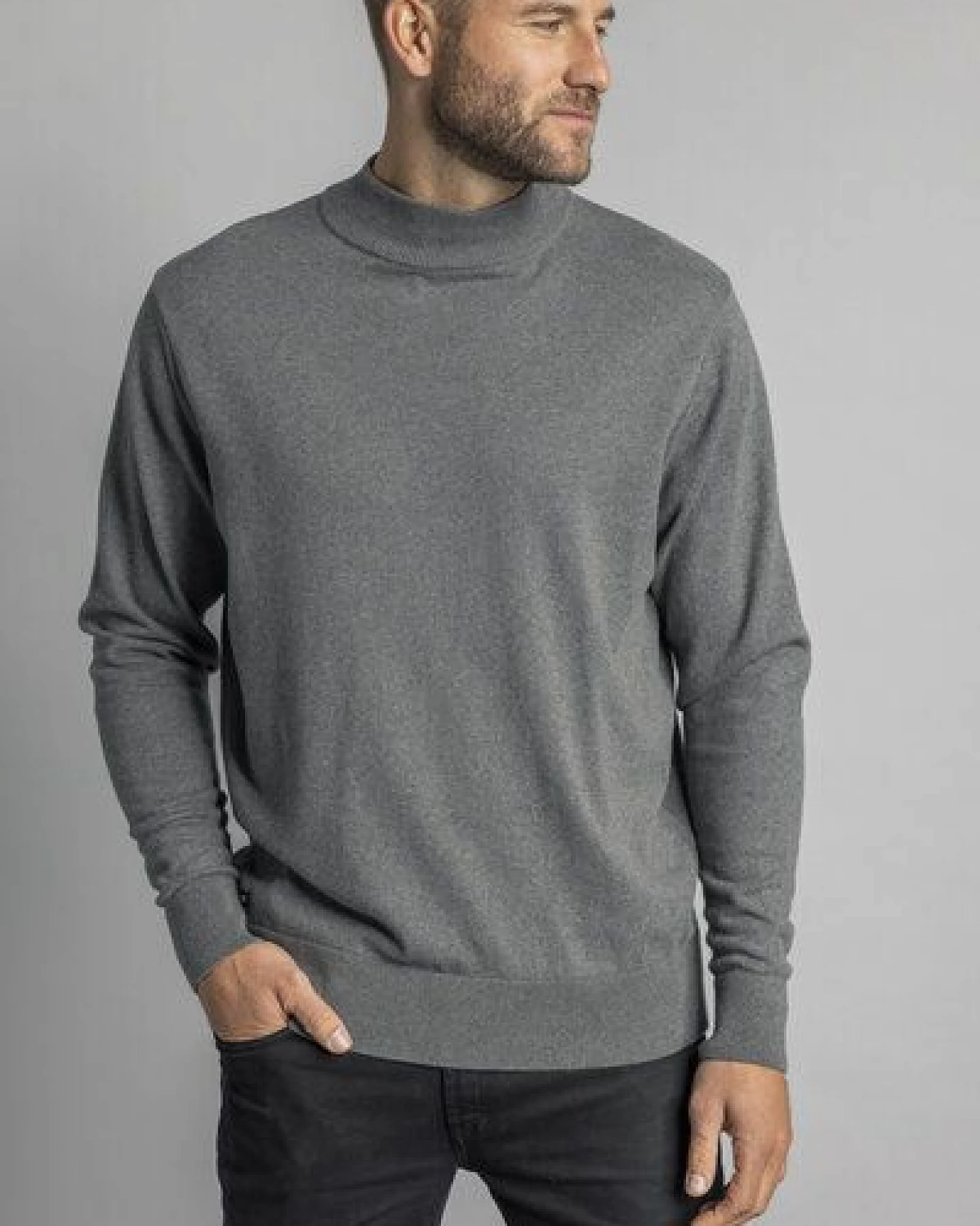 dirts Turtleneck Strick-Pullover – Ansicht 2