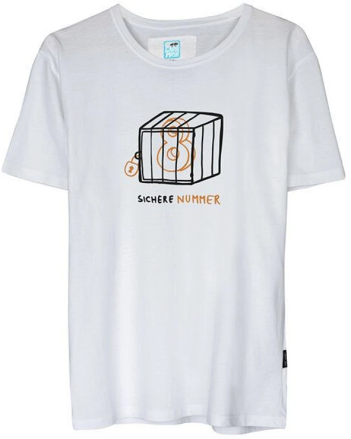 GARY MASH T-Shirt Sichere Nummer aus Biobaumwolle