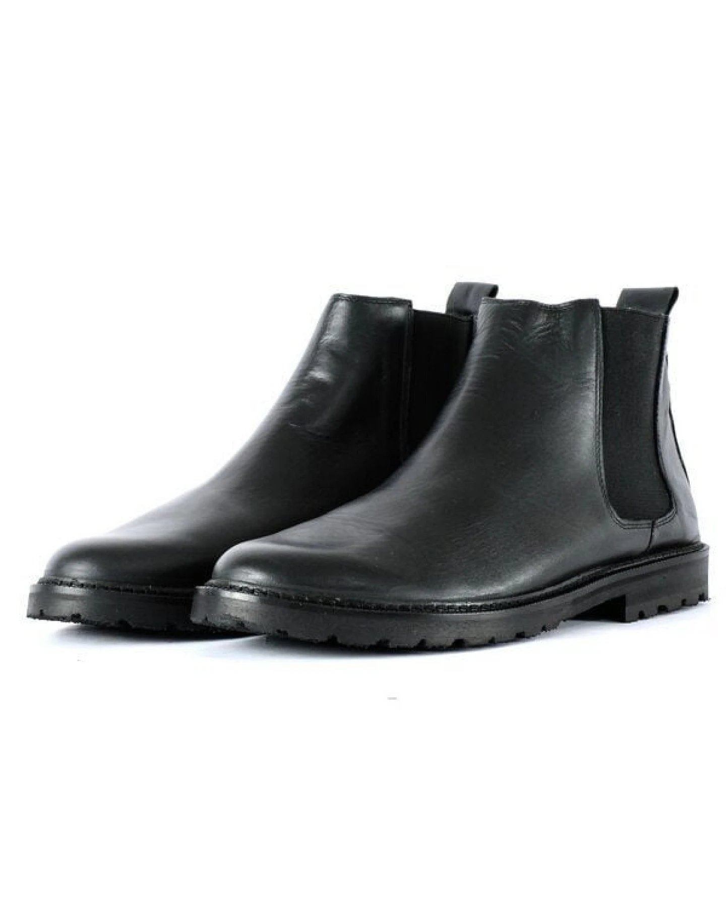 SORBAS '92v vegane Chelsea Boots in Schwarz – Ansicht 3