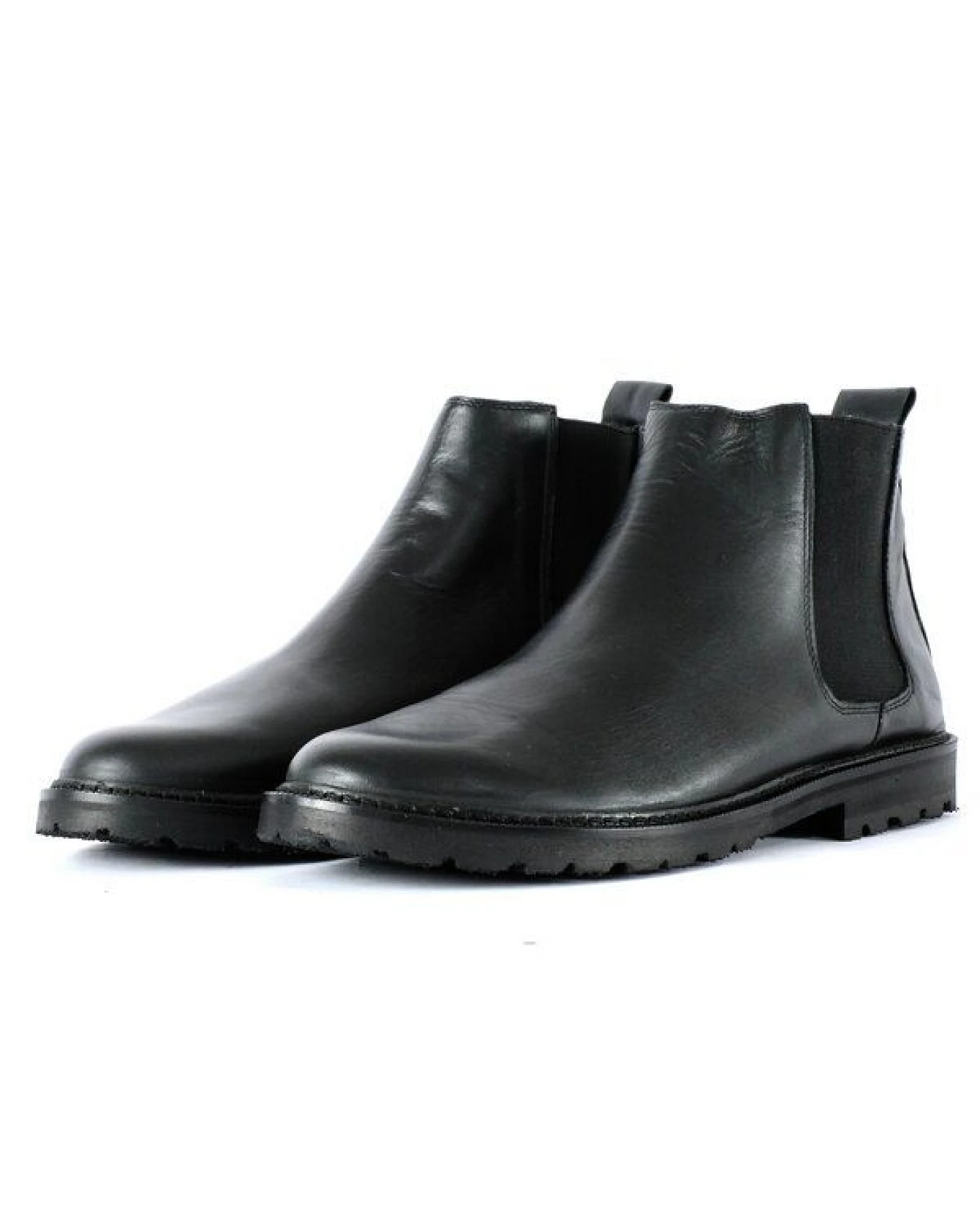 SORBAS '92v vegane Chelsea Boots in Schwarz – Ansicht 3