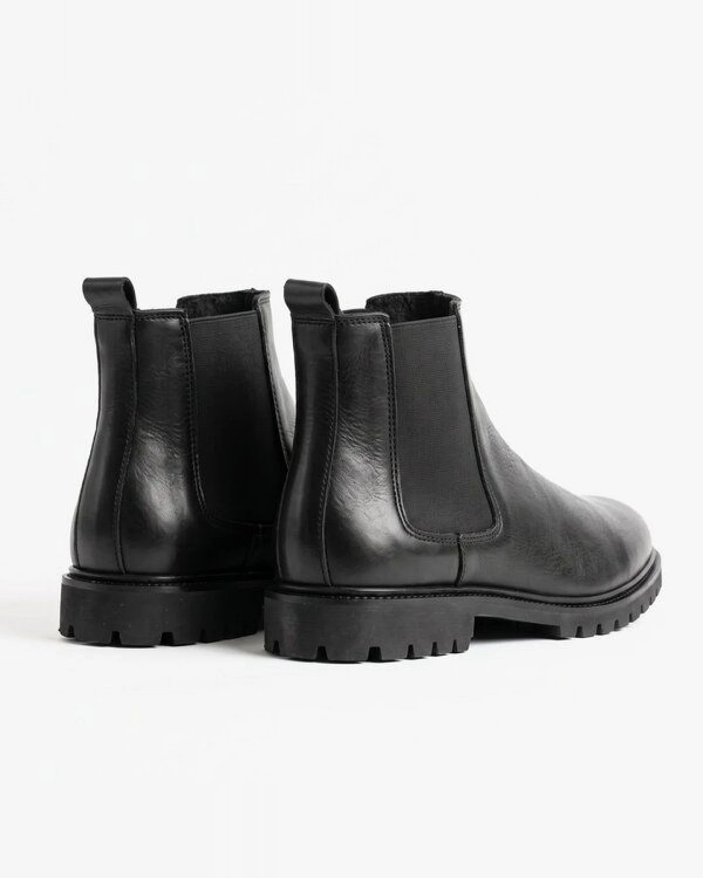 SORBAS '92v vegane Chelsea Boots in Schwarz – Ansicht 2