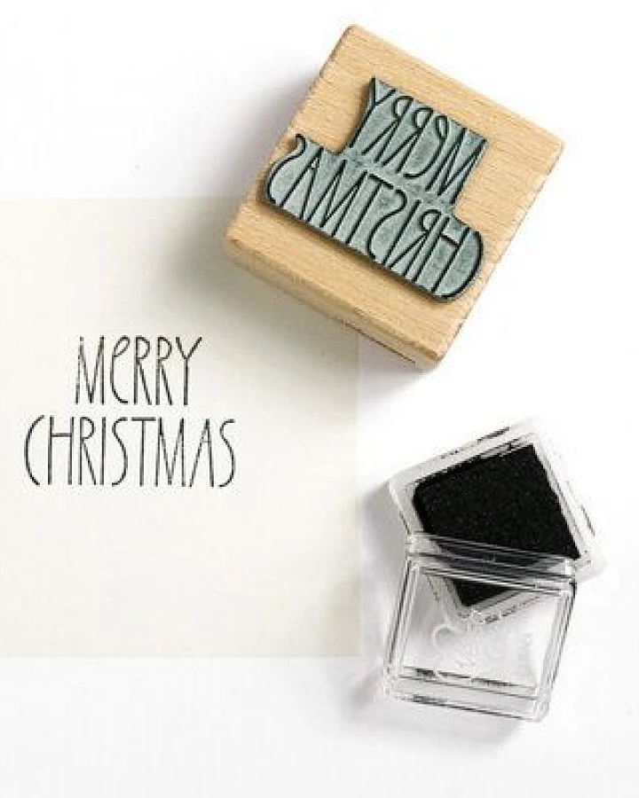 STUDIO KARAMELO STEMPEL MERRY CHRISTMAS