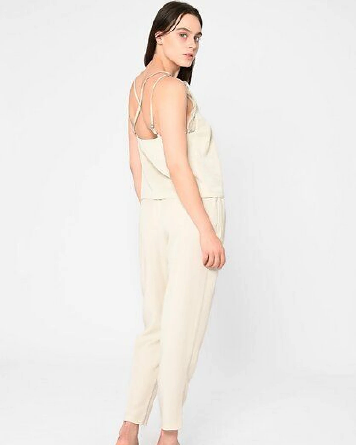 Lovjoi Top NINIVA mit Cross-Back-Trägern und filigraner Spitze – Ansicht 3