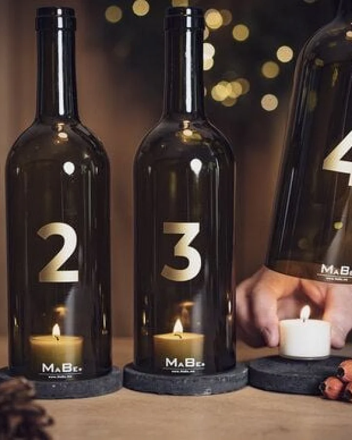 MaBe Nachhaltiger Adventskranz - ohne zu Nadeln, und am 4. Advent noch genauso schön, wie am 1.