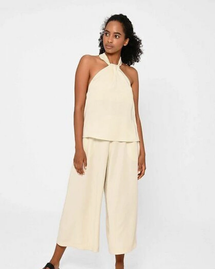 Lovjoi Neckholder Top PALMAE aus TENCEL Lyocellfasern