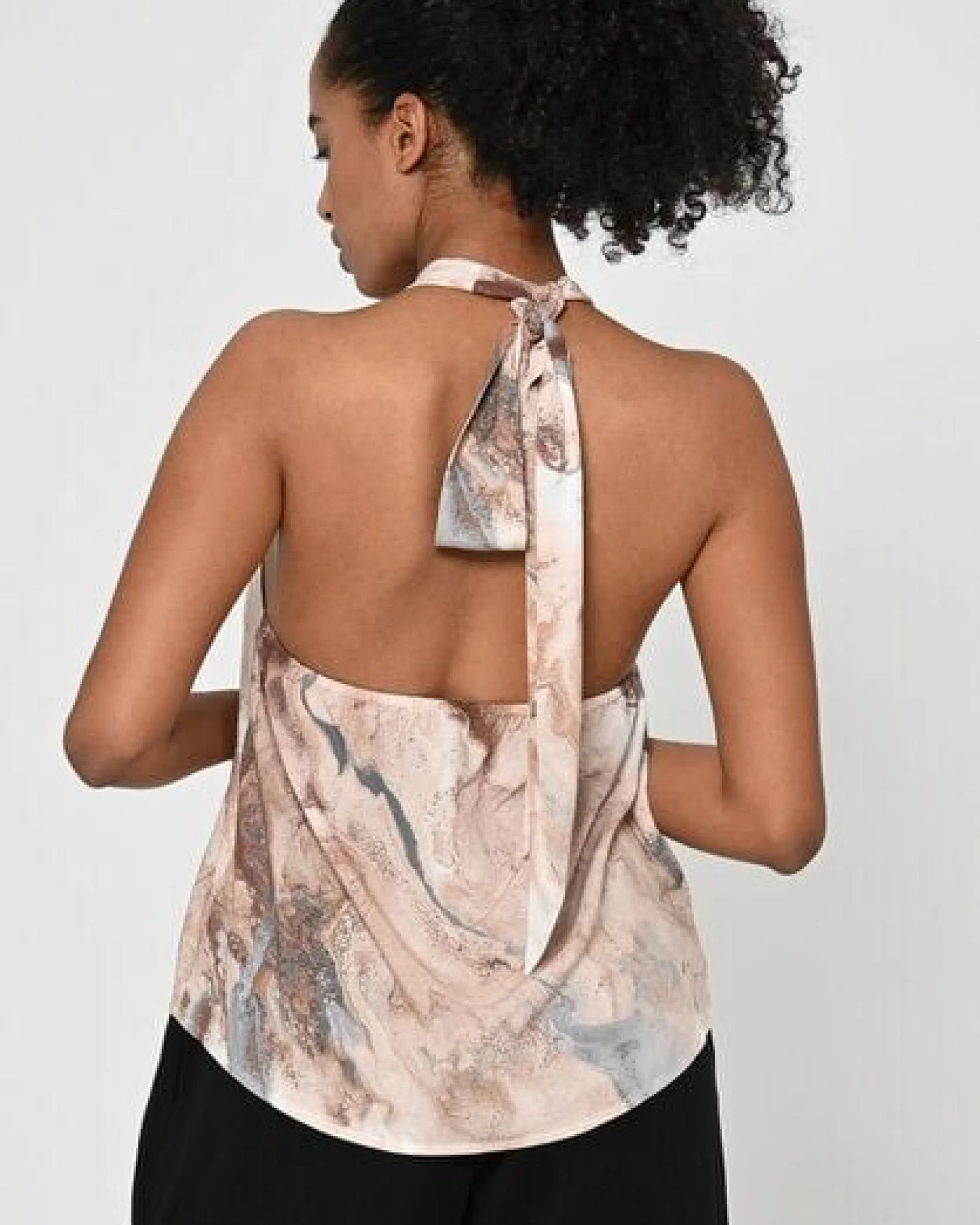Lovjoi Neckholder Top PALMAE aus LENZING ECOVERO Viskose – Ansicht 3