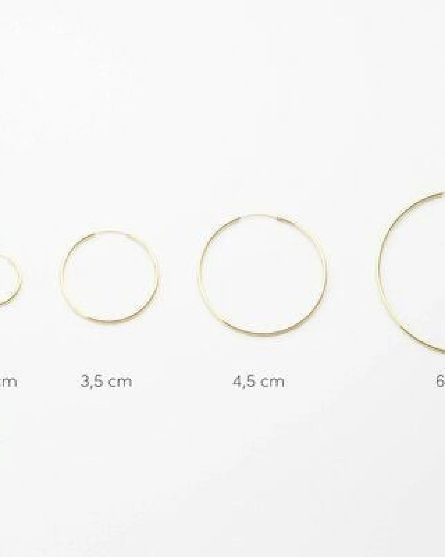 Jewelberry Kreole Basic Hoop – Ansicht 2