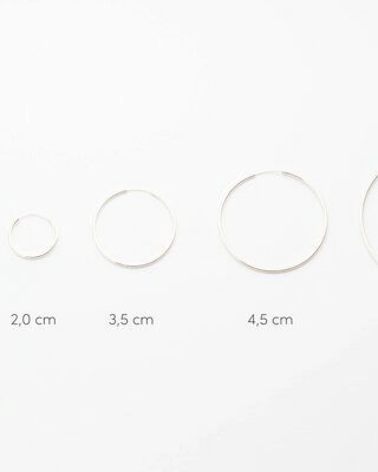 Jewelberry Kreole Basic Hoop – Ansicht 2