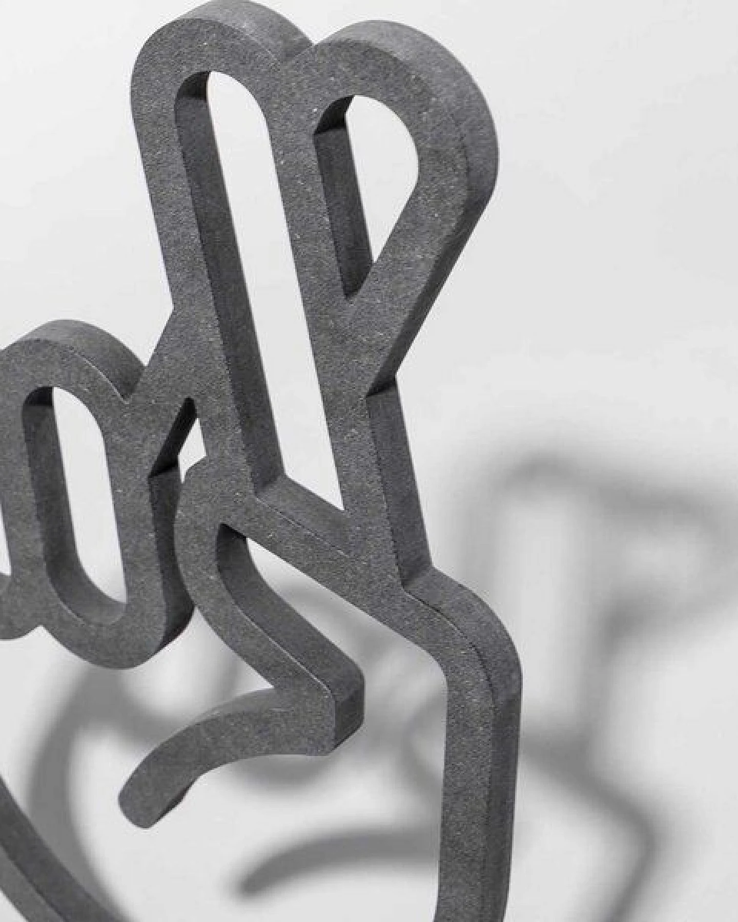 Fyngers Dekorationsobjekt gefräst aus Valchromat - Modell Fingers Crossed - hergestellt in Deutschland - handverpackt - nachhaltiges Material – Ansicht 3