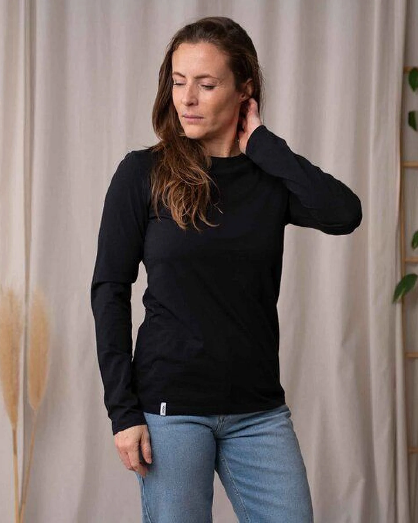 Vresh Clothing Vee - Longsleeve aus Biobaumwolle – Ansicht 4