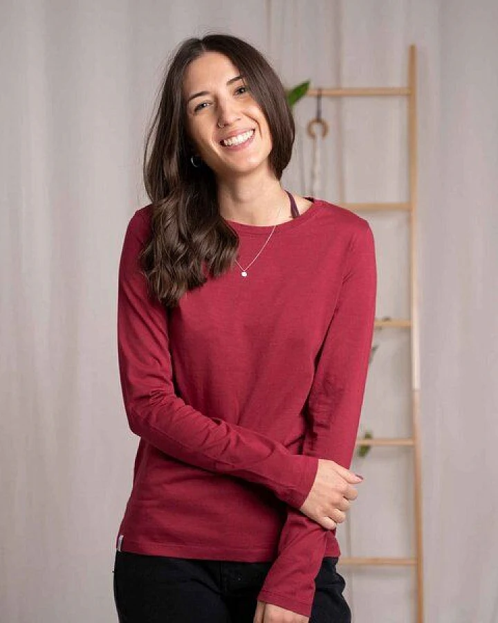 Vresh Clothing Vee - Longsleeve aus Biobaumwolle