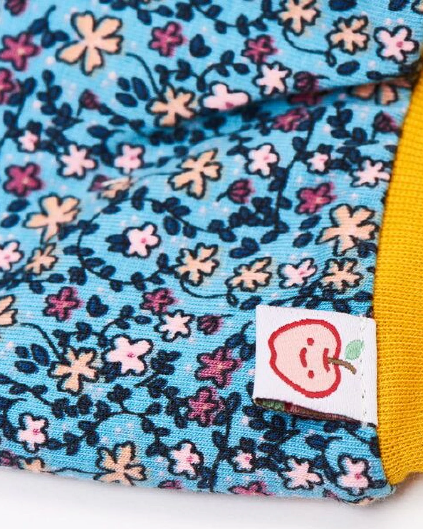 Cheeky Apple Wendbare Bio-Pumphose "Missy Flower|Nicki Pagoda Blue" – Ansicht 3