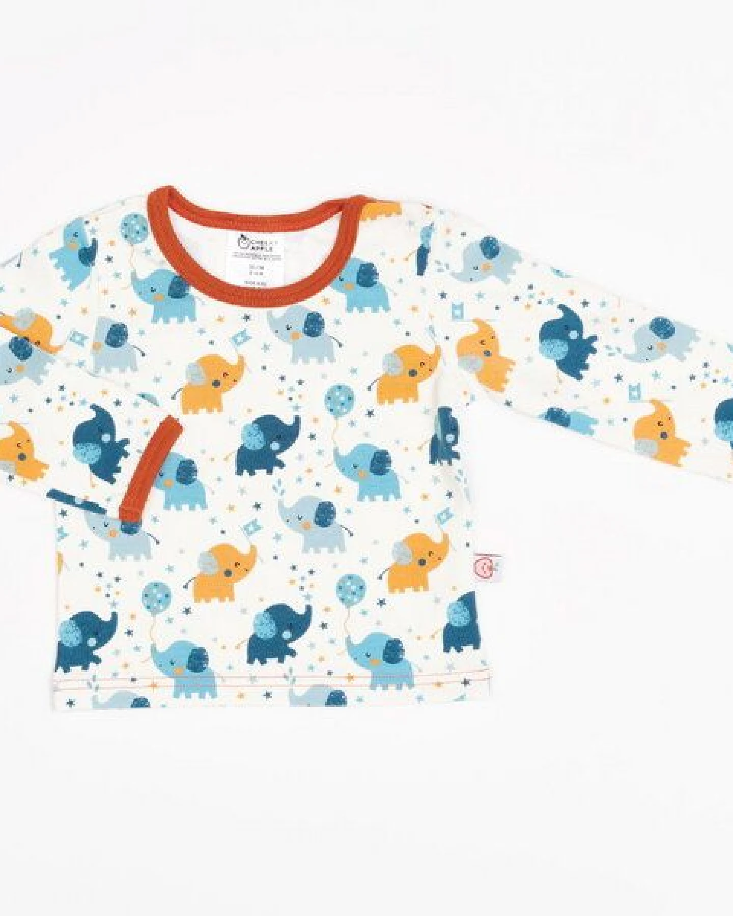 Cheeky Apple Bio Baby-Langarmshirt "Babyelefant" – Ansicht 2