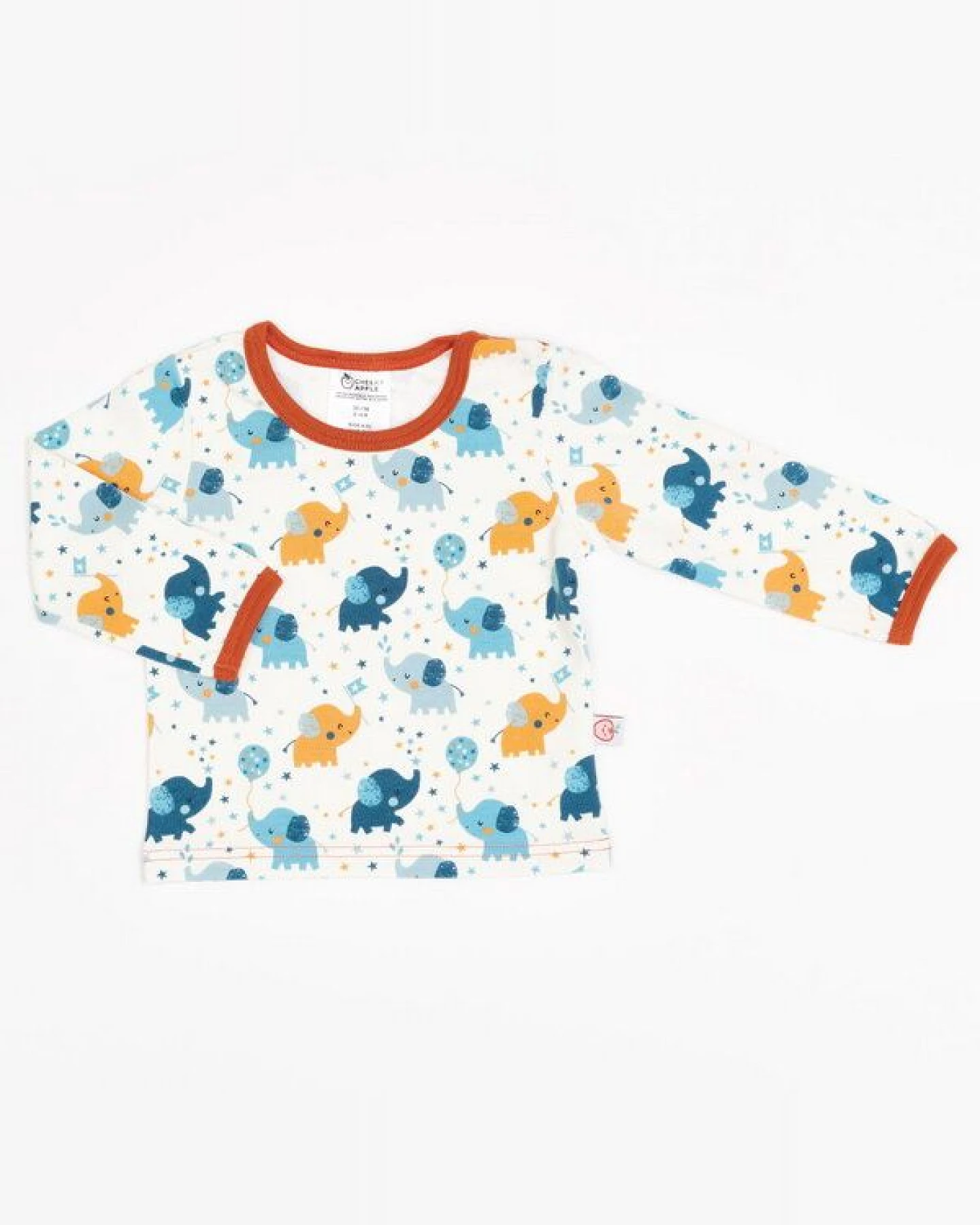 Cheeky Apple Bio Baby-Langarmshirt "Babyelefant" – Ansicht 2