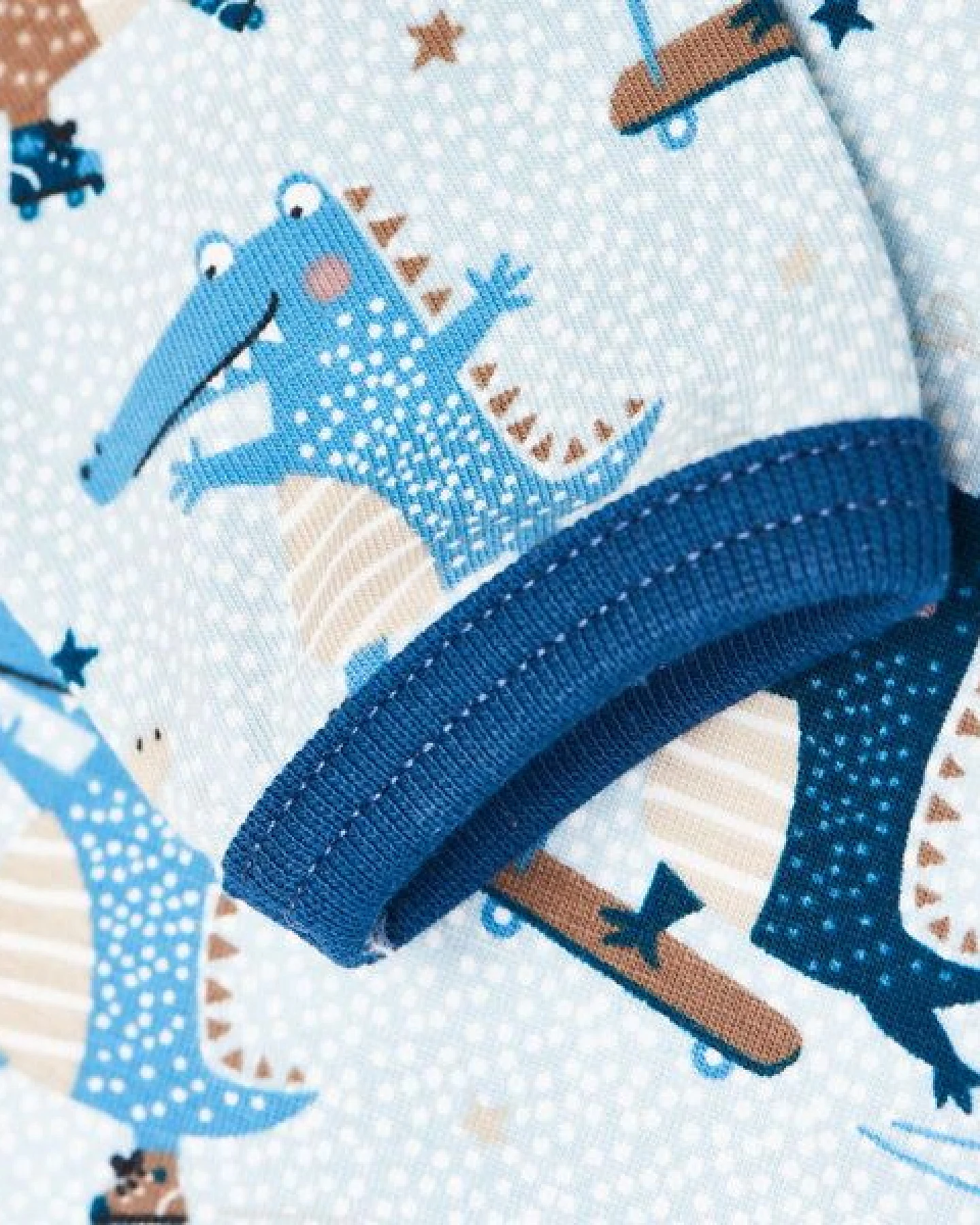 Cheeky Apple Bio Langarm-Body "Crocs on Wheels" – Ansicht 3