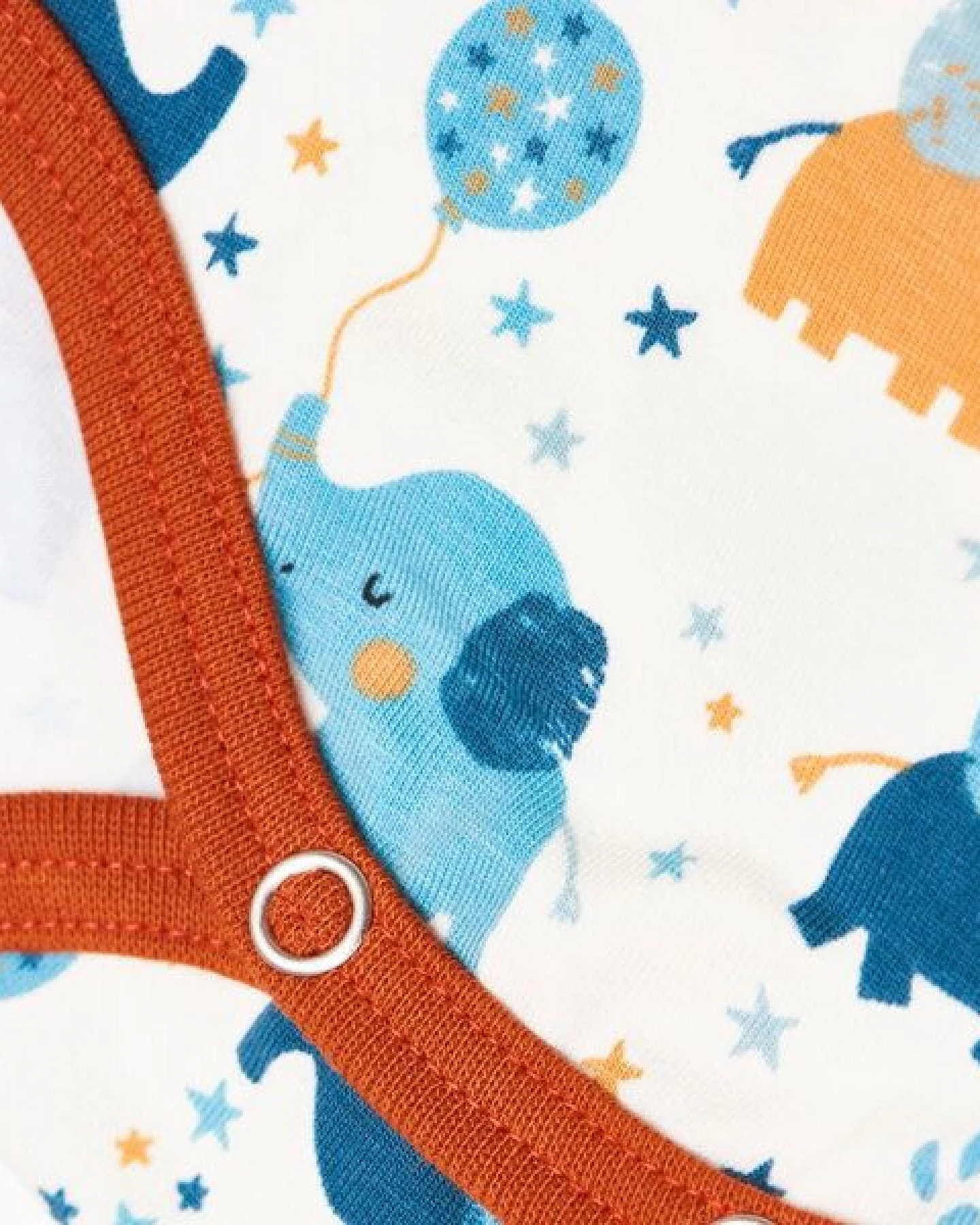 Cheeky Apple Bio Langarm-Body "Babyelefant" – Ansicht 3