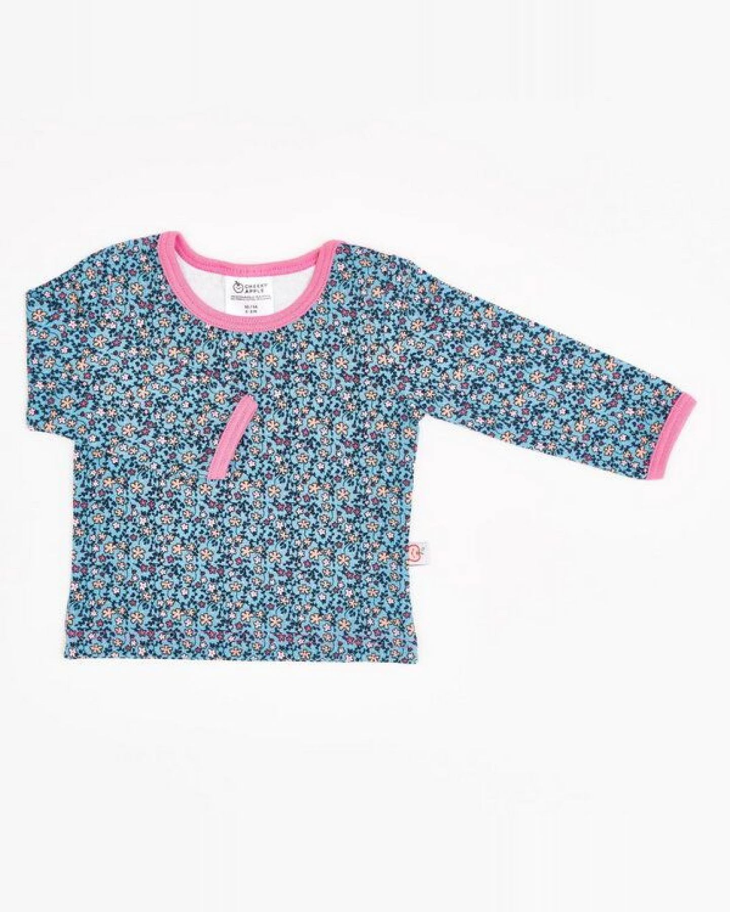 Cheeky Apple Bio Baby-Langarmshirt "Missy Flower" – Ansicht 2