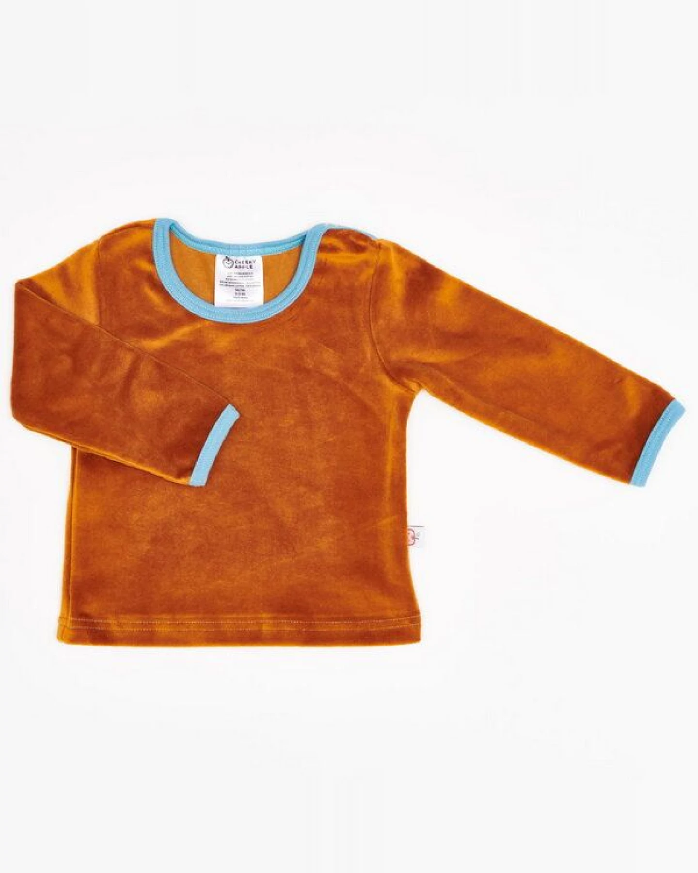 Cheeky Apple Bio Baby-Langarmshirt "Nicki Caramell" – Ansicht 2
